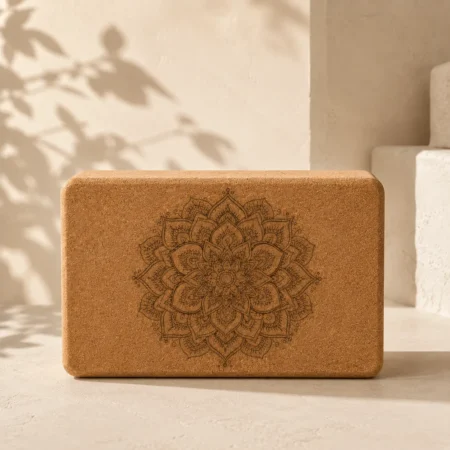 Kostka korkowa do jogi CoolYoga Mandala